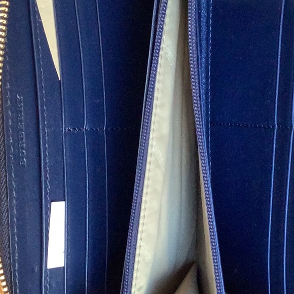 Burberry lizard wallet.Blue.New - Picture 6 of 10